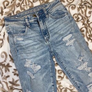 American Eagle jeans, extremely stretchy size 2